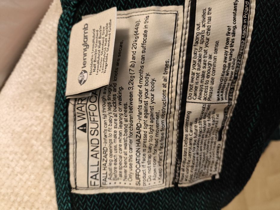 Nosidełko hybrydowe LennyHybrid  rozmiar standard - SZMARAGD