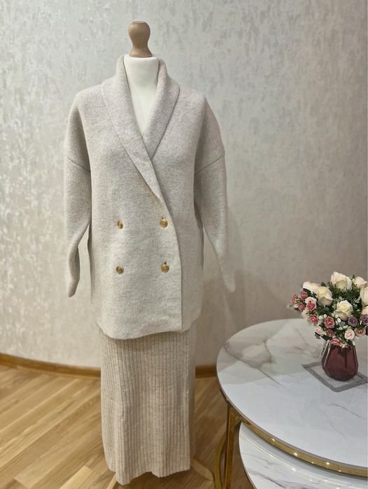 тепла двійка | кофта та спідниця