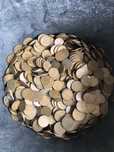 Lote de 60 quilos de moedas diversas