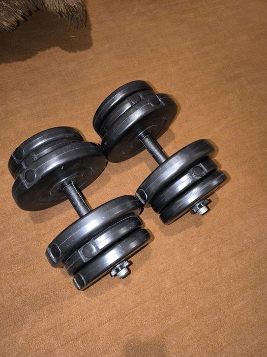 Гантелі 2x 21кг.