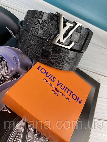 Кожаный ремень мужской Louis Vuitton Луи Витон ЛВ