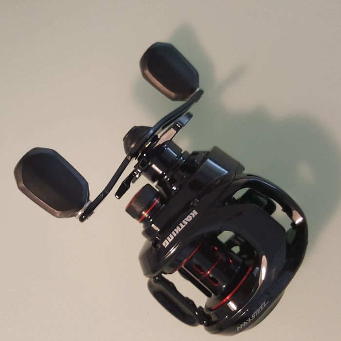 Carreto de casting para pesca de achigã (Novo a estrear)