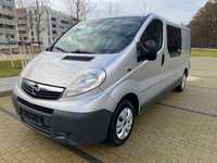 Opel Vivaro Long Klima Elektryka Dubel Cabina 6 Miejsc