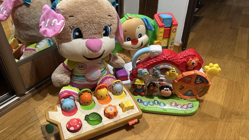 Zestaw zabawki fisher - price rowerek smyk