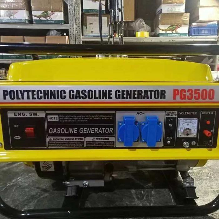 Генератор бензиновий Polytechnic PAAP1200( PG3500 ) 3 кВт потужність