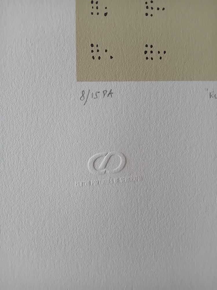 Serigrafia de Maria José Oliveira - edição esgotada