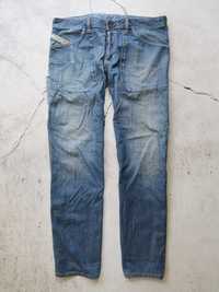 Diesel spodnie szerokie jeansy y2k 36