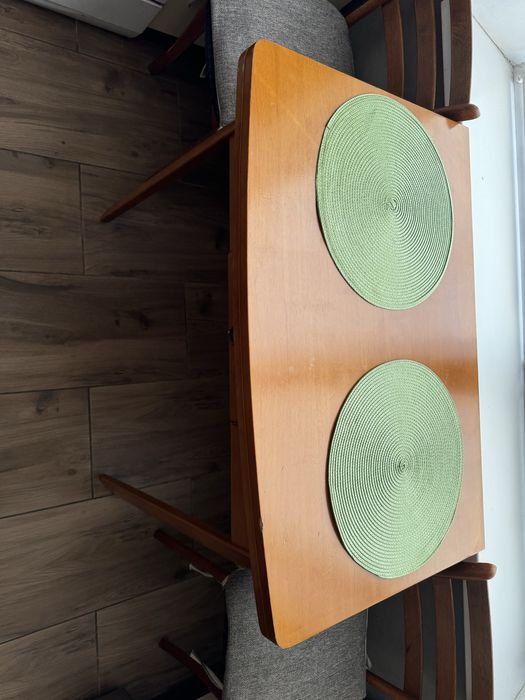 Кухонный стол дерево бук раскладной