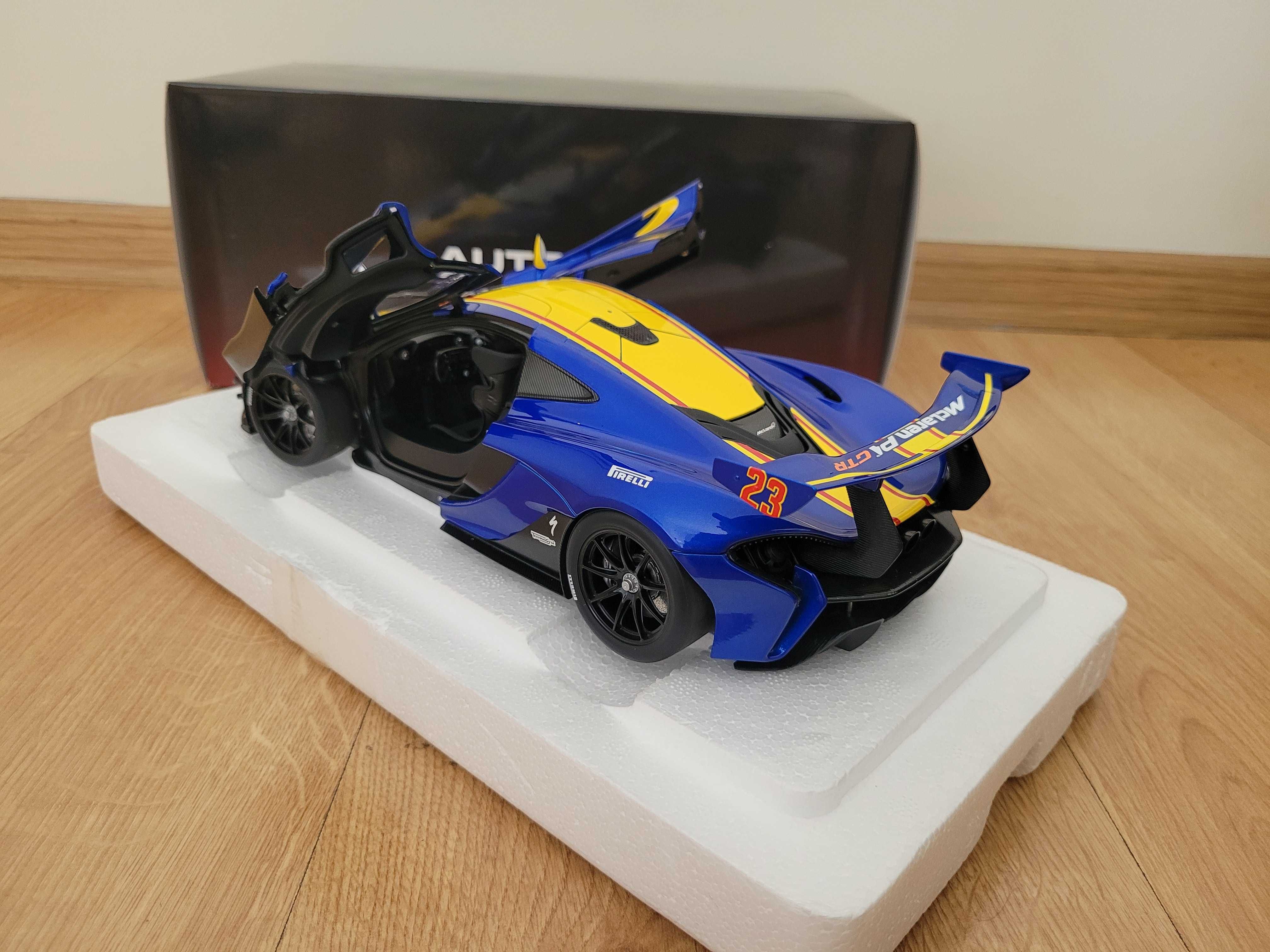 Mclaren P1 GTR Autoart 1:18