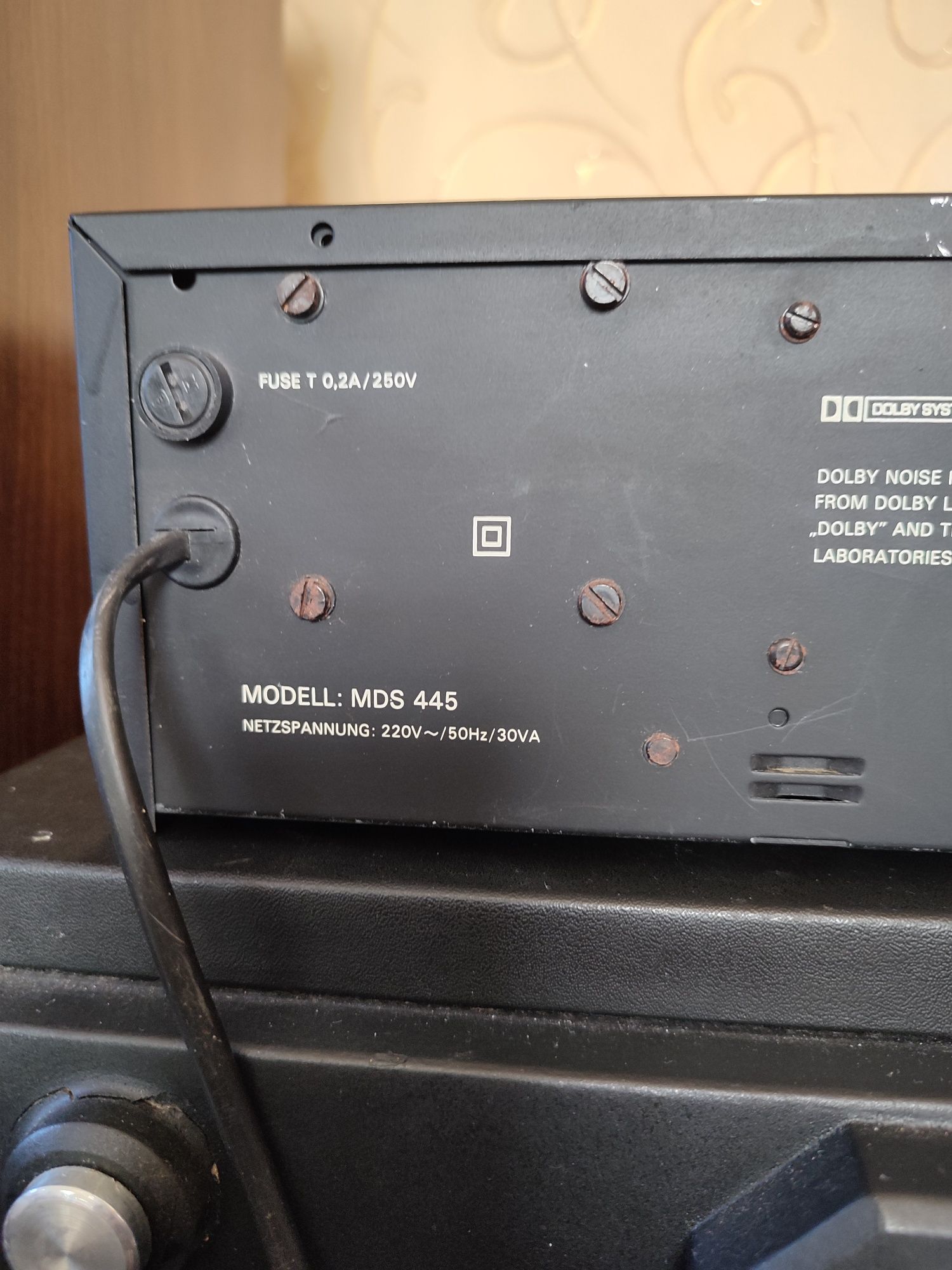 Кассетная дека crown MDS445.