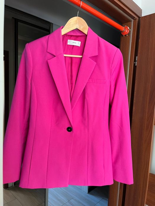 Piękna marynarka fuksja MNG na metce 40, wg mnie to duże M jak nowa