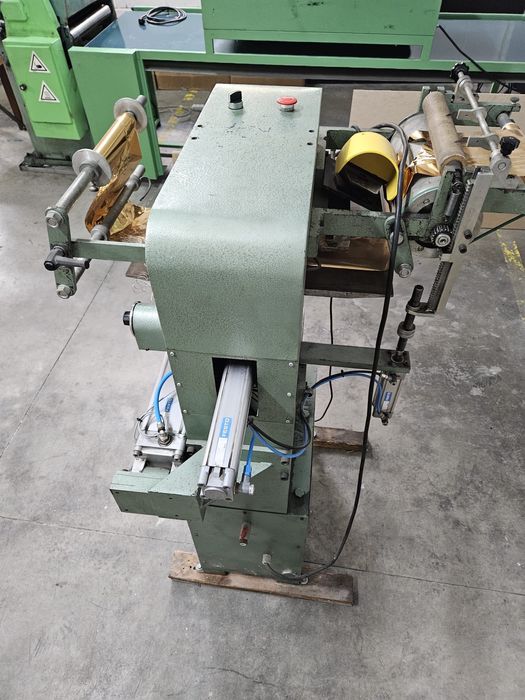 Maquina termoestampagem a Quente revista e a funcionar