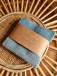 OYOY zestaw ściereczek kuchennych 2-pack dish cloth 25x25 blue / brown