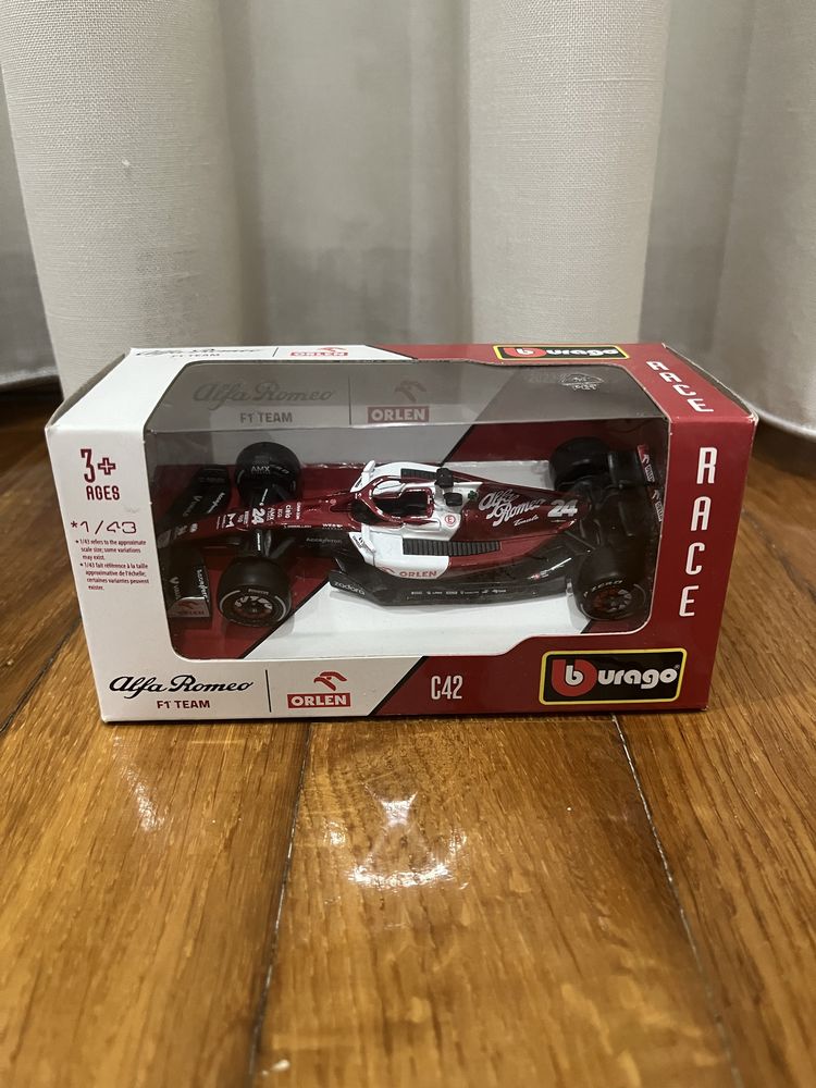 Miniatura do carro do ZHOU 2022 do bahrein gp