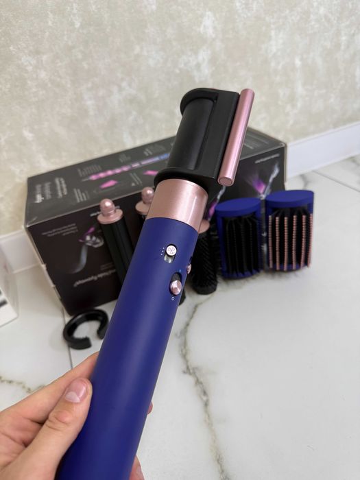 Стайлер Dyson Airwrap (Vinca Blue) на 6 насадок топ якість для волосся