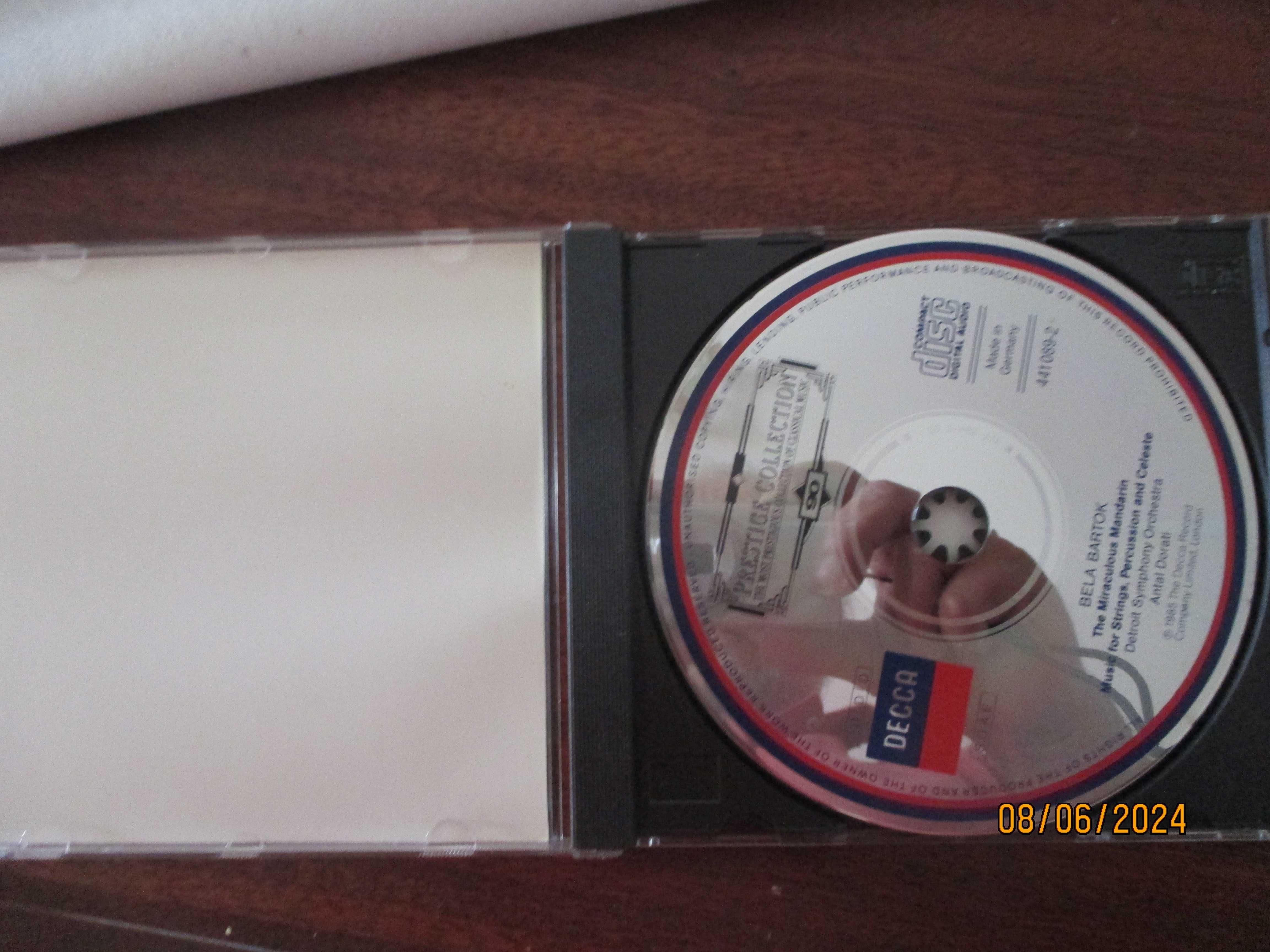 2 cd's Prestige Collection - Spanish guitar e Bartok