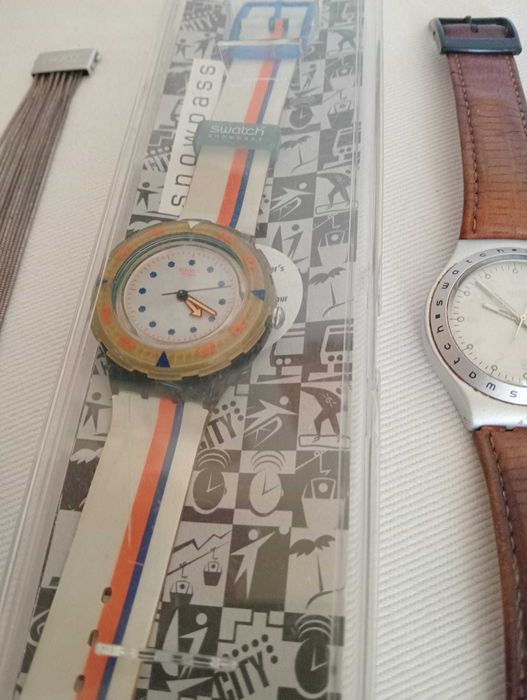 Swatch 4 modelos irony Chrono Diaphane Coleção