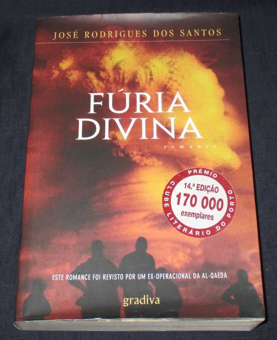 Livro Fúria Divina José Rodrigues dos Santos Gradiva