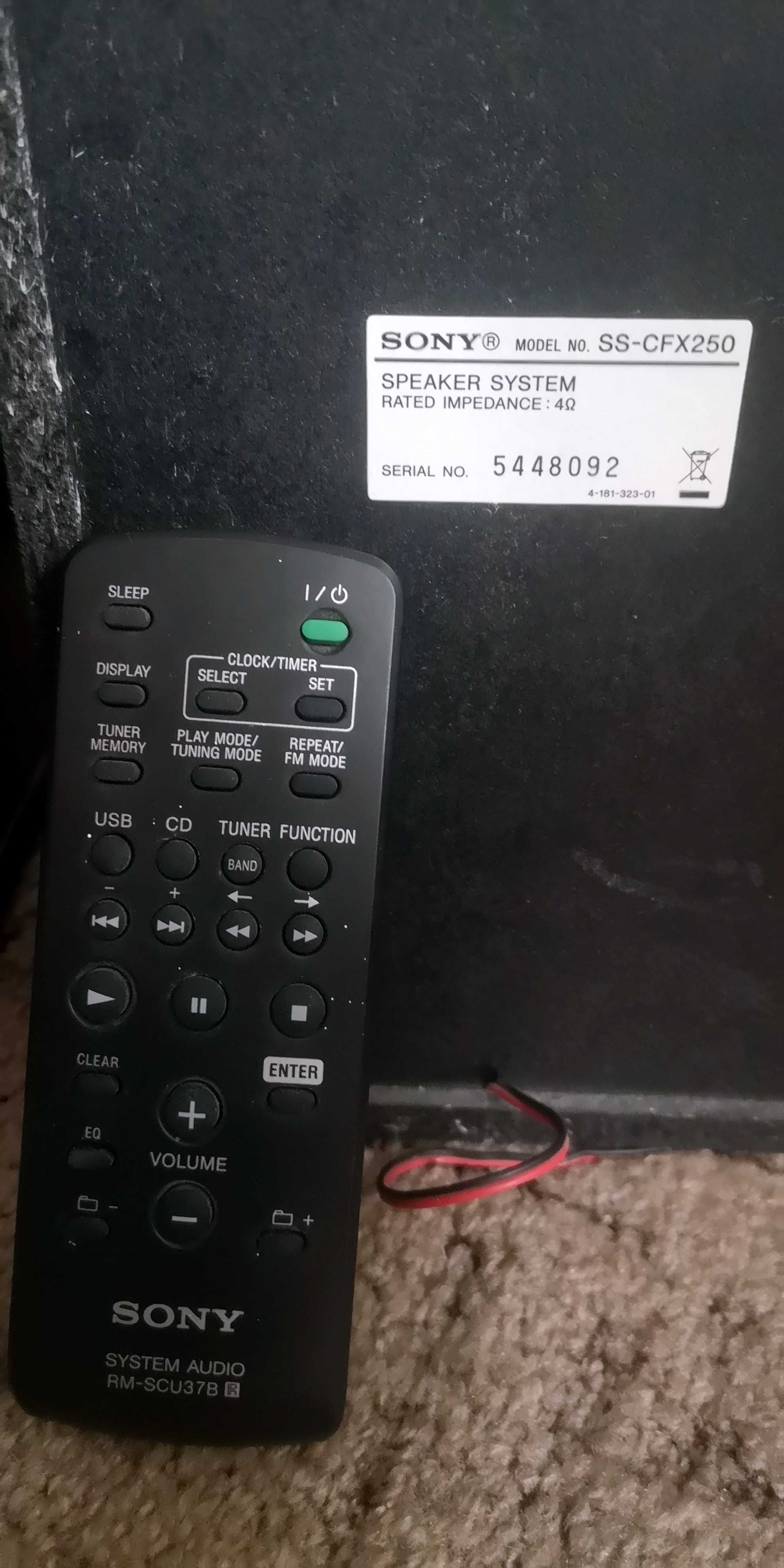 Mini wieża SONY HCD-FX200