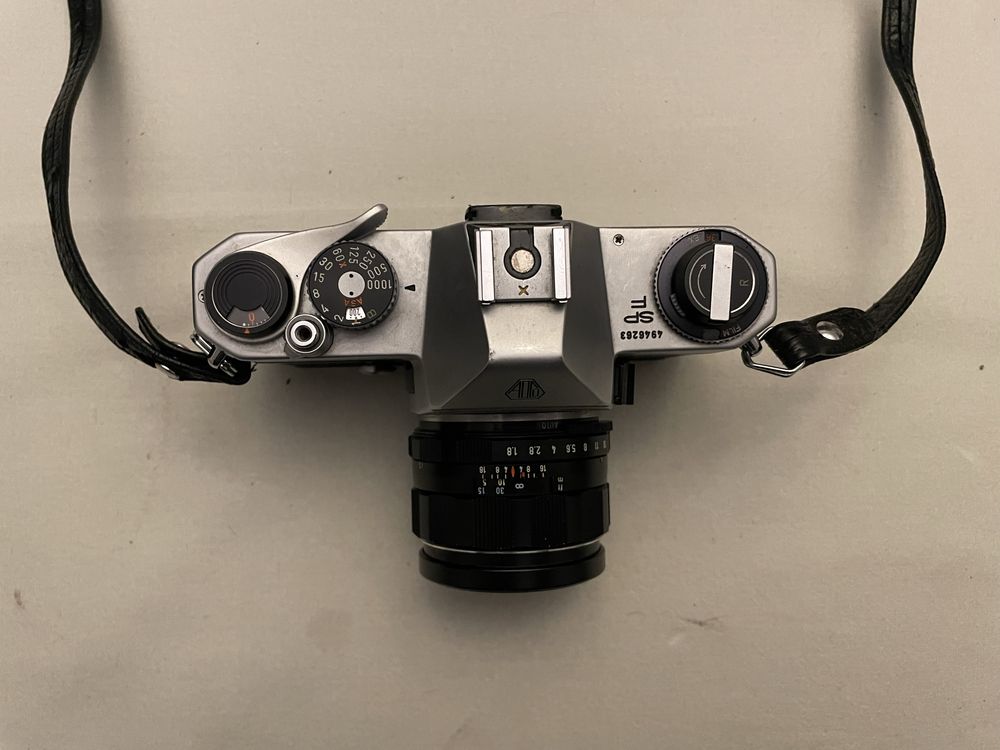 Pentax Spotmatic F SLR + Super Takumar 55mm f1.8