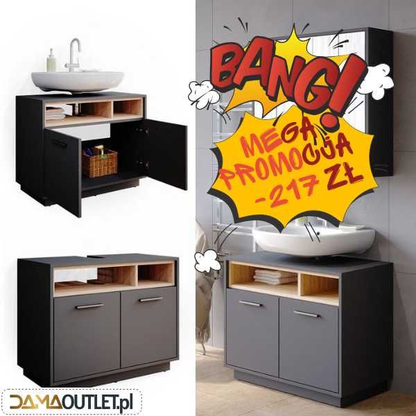 Stolik kawowy prostokątny ława stół do salonu dąb sonoma DaMaOutlet.pl