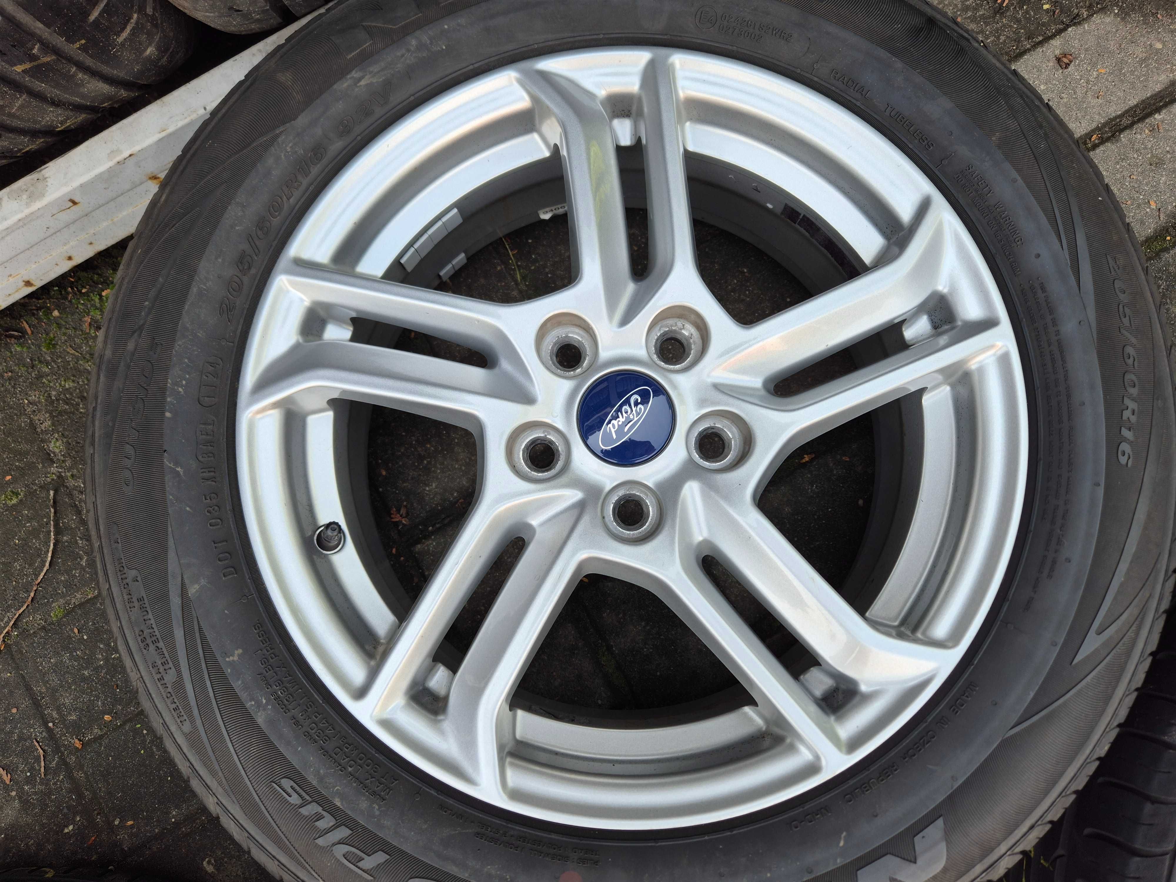 Koła letnie 16” 5x108 ET50 205/60r16 Ford Volvo 205/60r16 2024r N3084