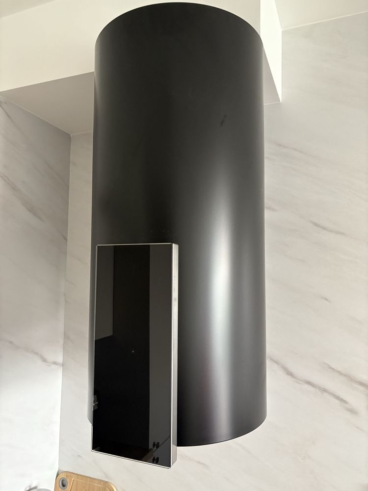 Okap tuba VDB MAH Glass H2H Czarny 680m3/h 61 dB klasa A