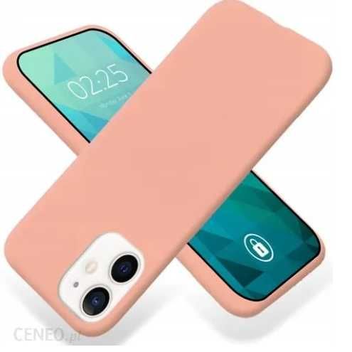 Etui Matowe Do iPhone 12 PRO, MagSafe - łososiowe