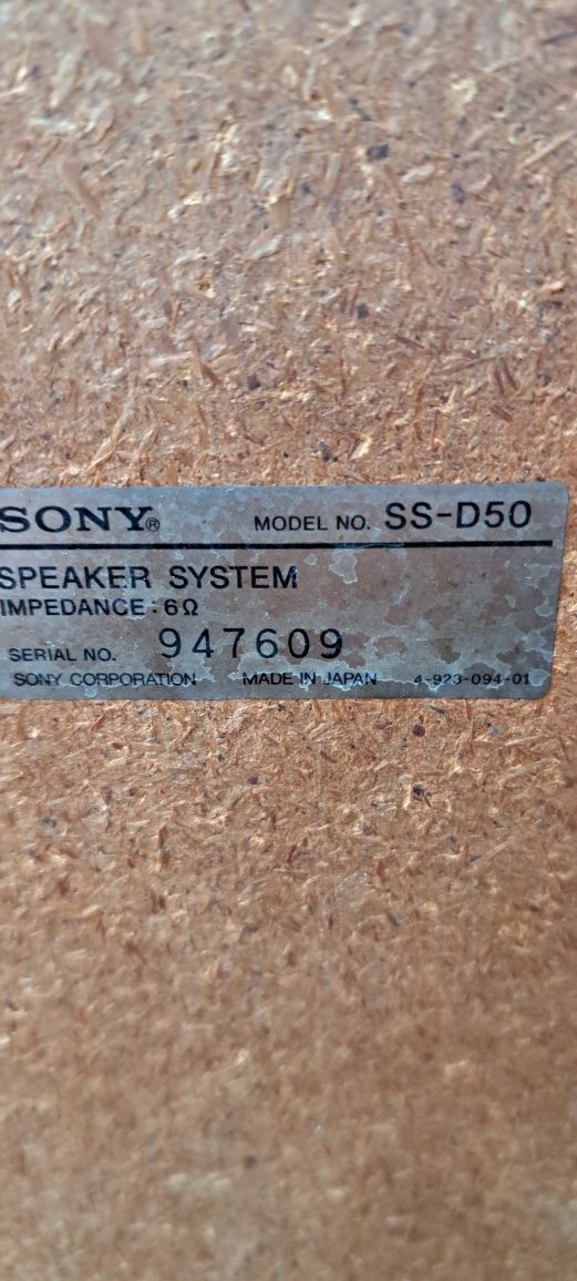 Kolumna Sony SSD 50 .