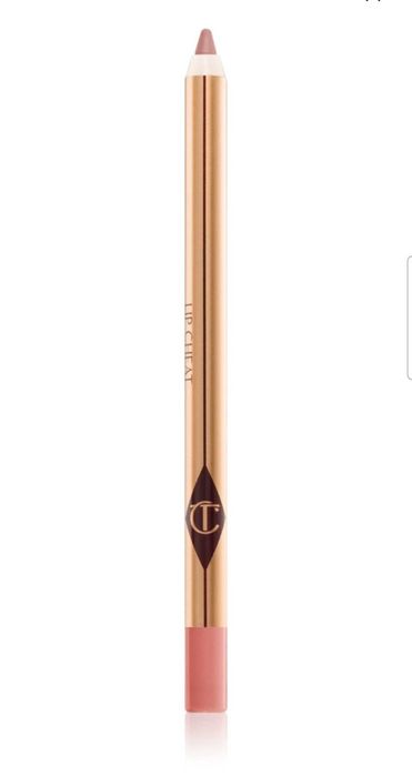 Стійкий олівець для губ charlotte tilbury відтінку pillow talk fair
