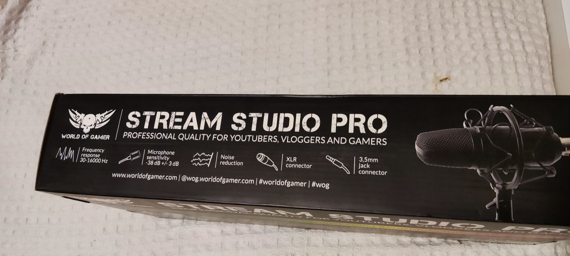 Stream studio pro microfone