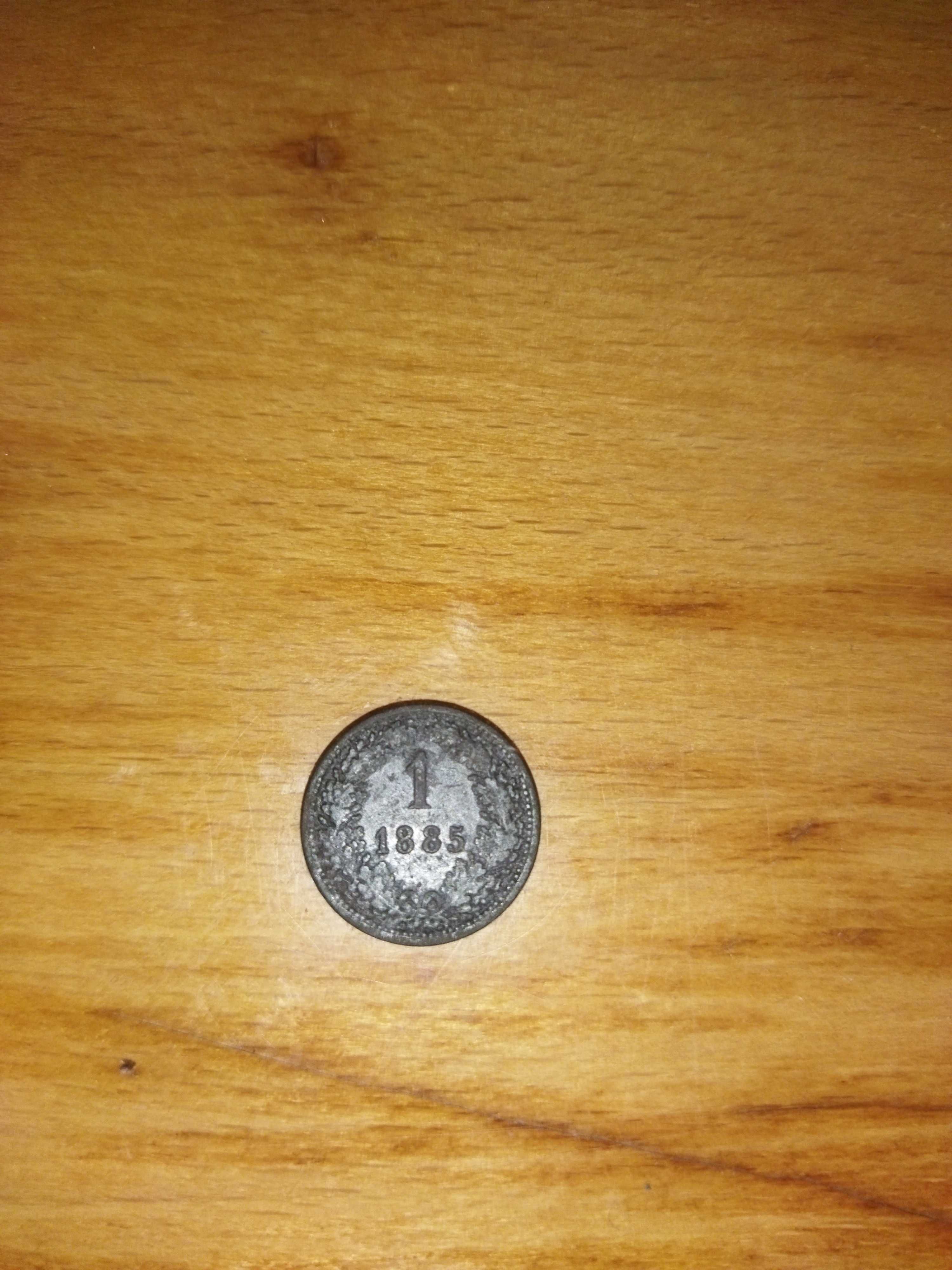 Монета-1 крейцер 1885 року(Австрія)
