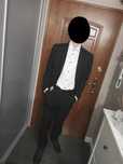 Garnitur młodzieżowy Slim Fit H&M roz S 175 cm