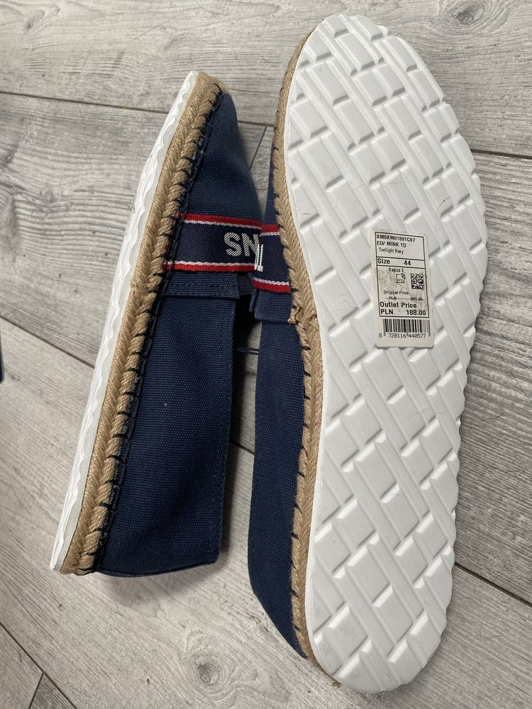 Nowe espadryle marki Tommy Hilfiger 44