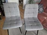 2 krzesła tapicerowane