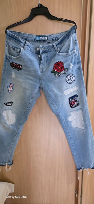 Spodnie damskie denim