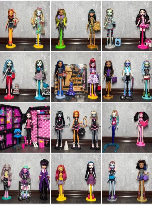 Оновлення! Продам оригінальні ляльки monster high в асортименті