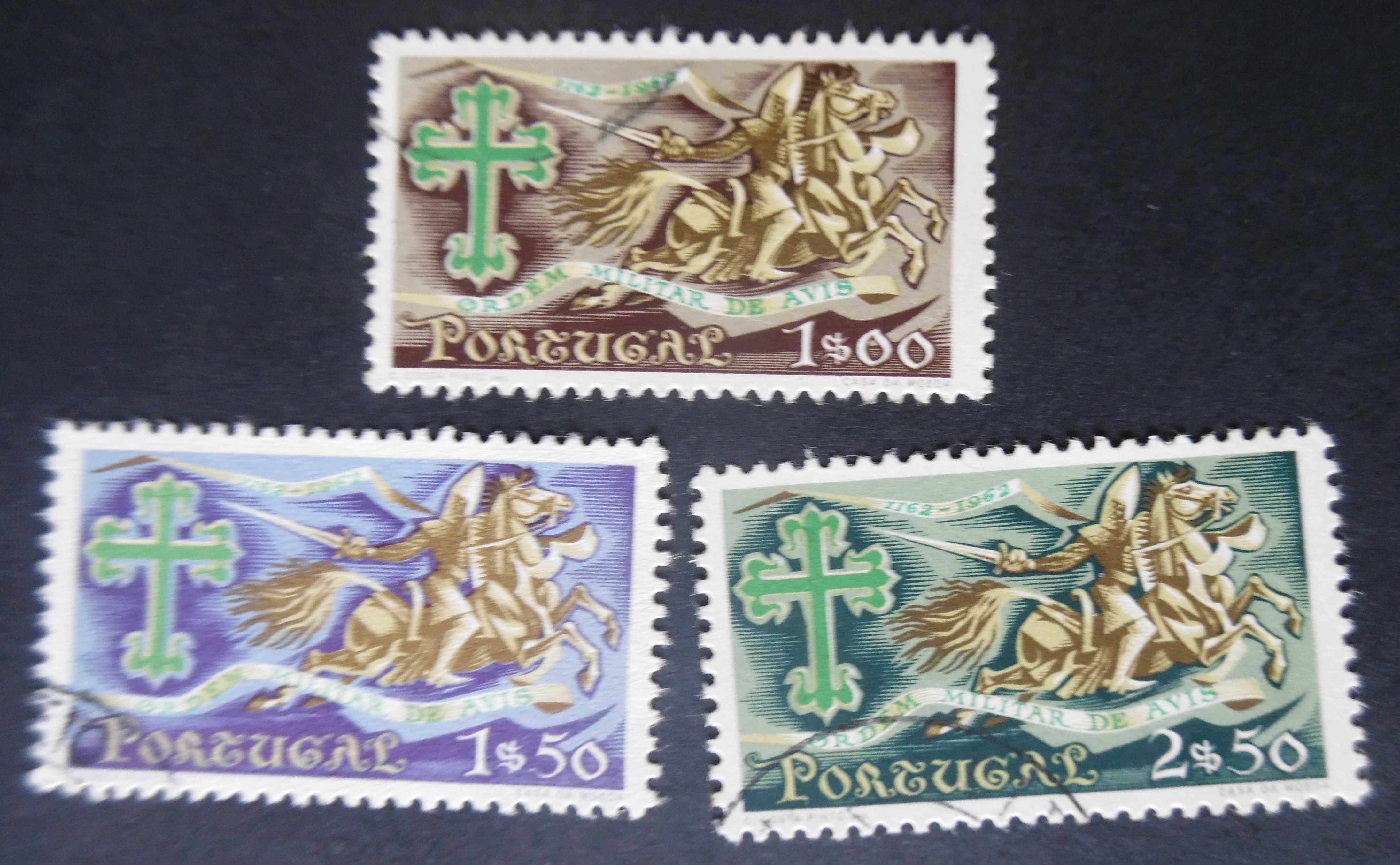 Selos Portugal 1963-Ordem Militar Avis completa usados