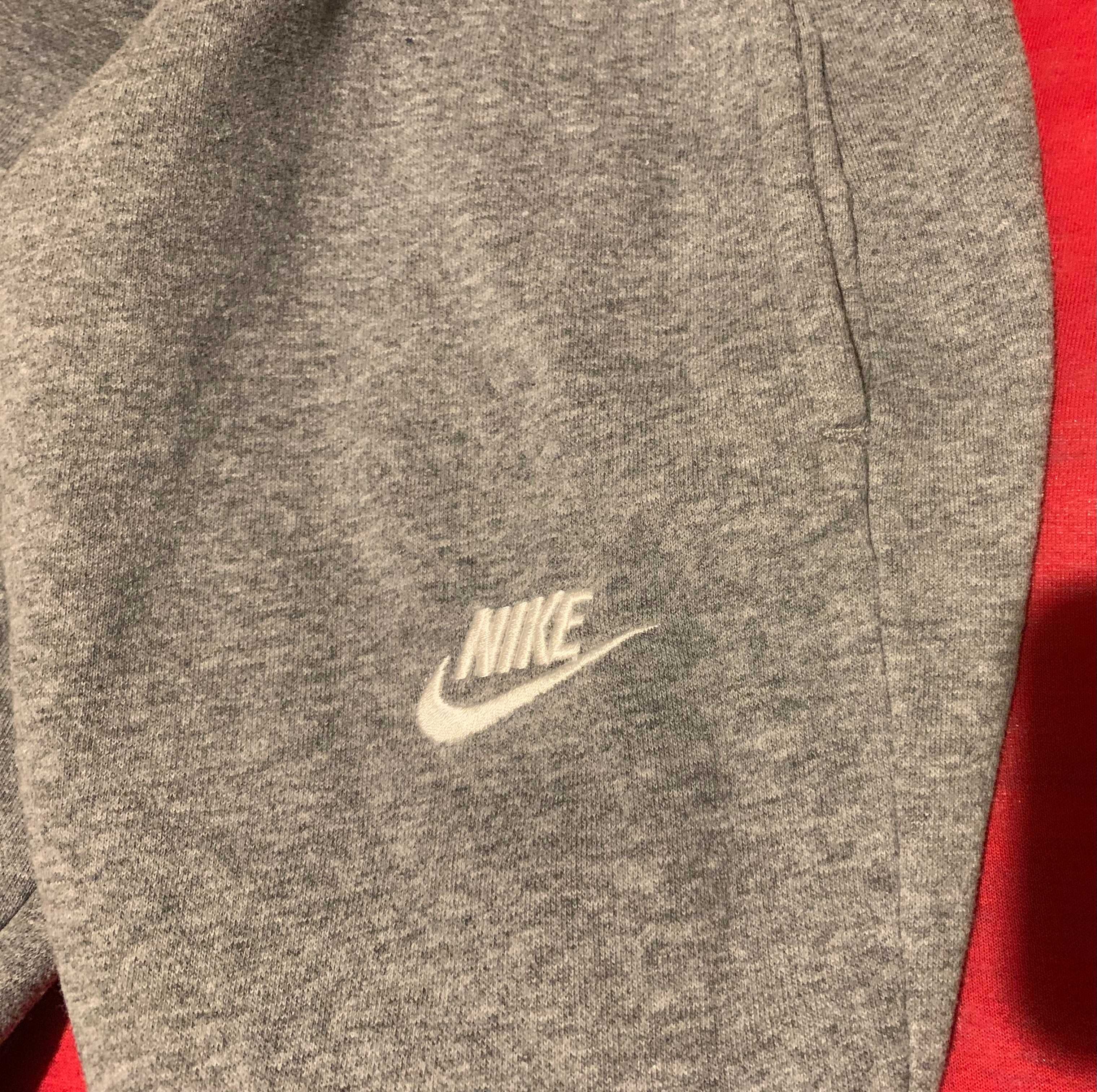 Стильные теплые штаны с начесом NIKE Оригинал р.XS/S 156-166см