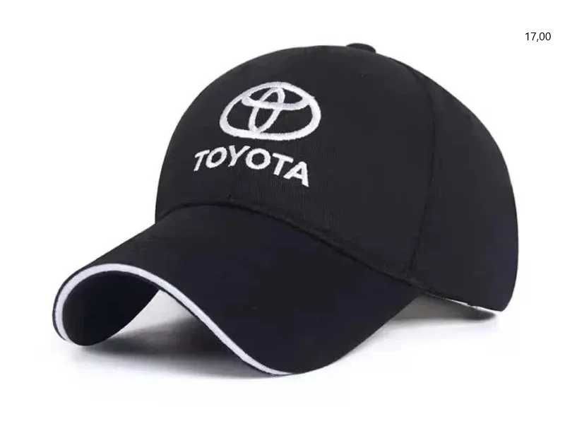 Bones de pala curva com logotipos de carros, a estrear