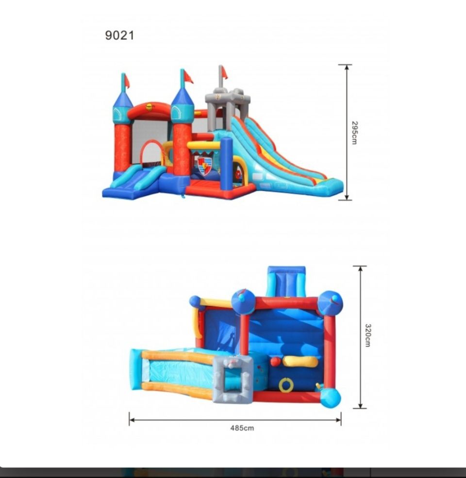 Sprzedam dmuchany zamek, dmuchaniem, trampolina, zjeżdżalnia dmuchana