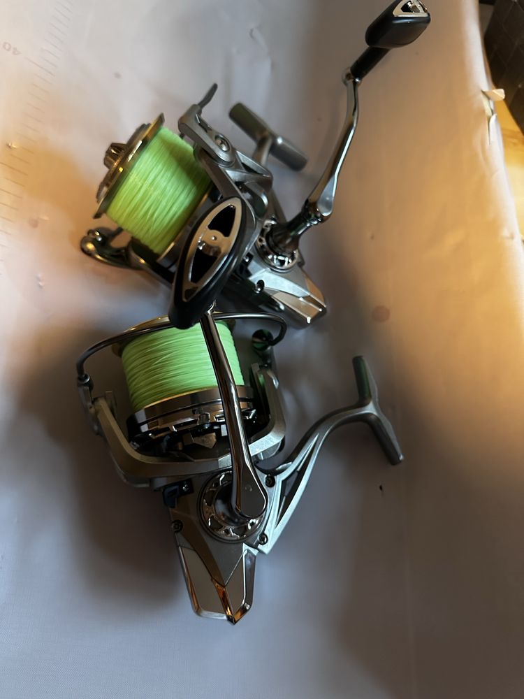 Sprzedam kolowrotki karpiowe big reel , duza szpula 20kg