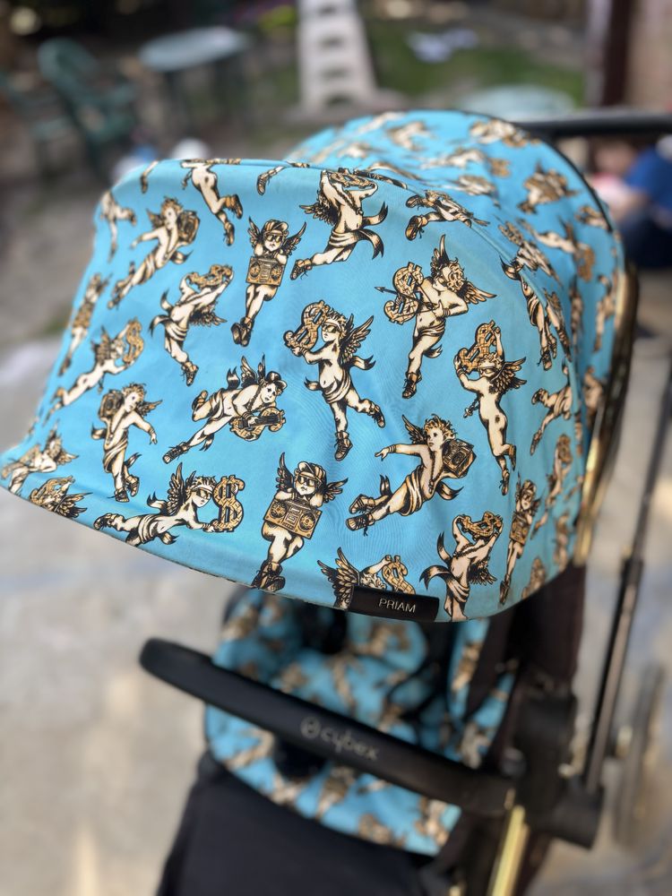 Cybex Priam Jeremy Scott Cherubs Blue wozek spacerowy
