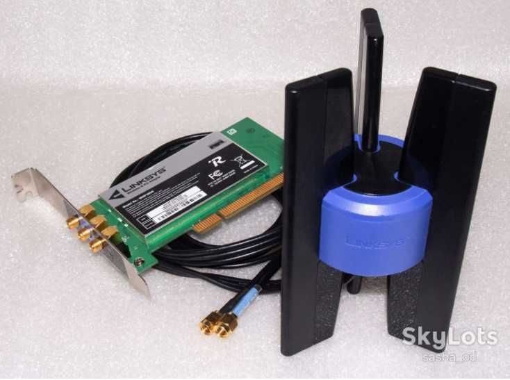 Адаптер PCI WiFi CISCO Linksys WMP300N 802.11n 300 Мбит