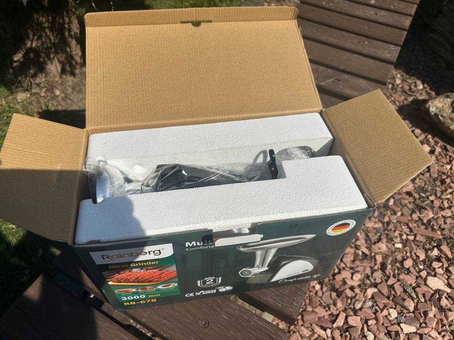 ‼️ Мясорубка 3️⃣0️⃣0️⃣0️⃣W с насадкой для колбас. Электромясорубка ‼️