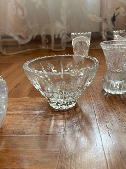 Вази,цукерниці кришталь ГДР