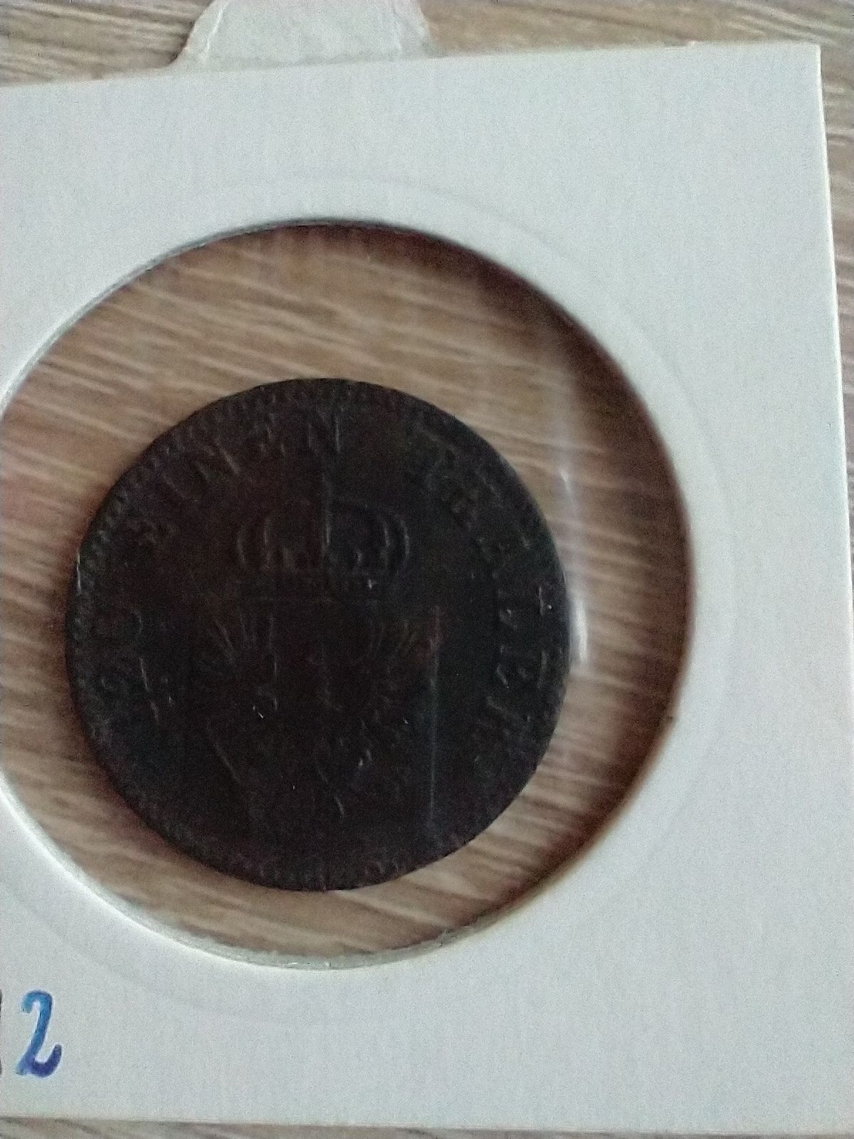 3 pfennig z 1864 roku