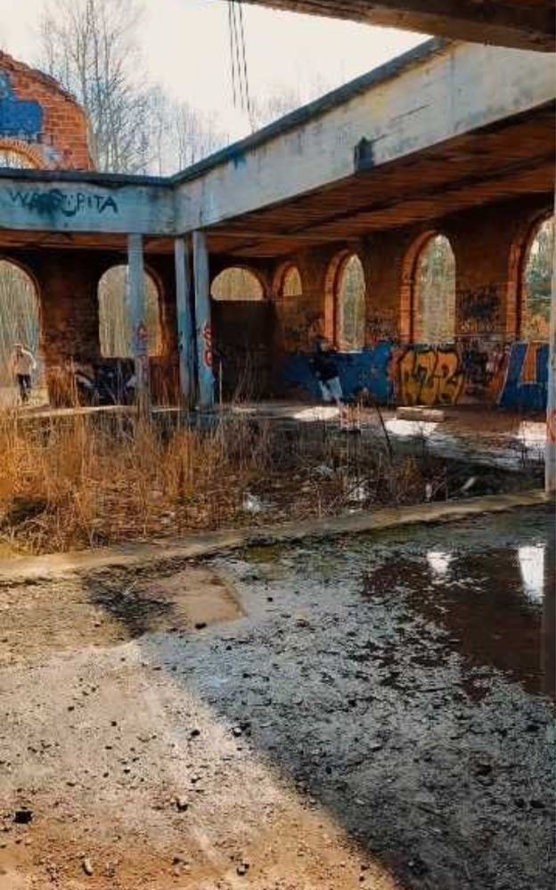 wynajmę opuszczony budynek Sulejówek Willa pod Paintball gry terenowe