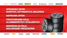wymiana opon ! sierakowice ! otwarte do 18 - tej !