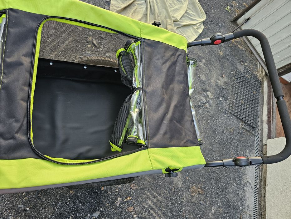 Przyczepka rowerowa klarfit nieużywana